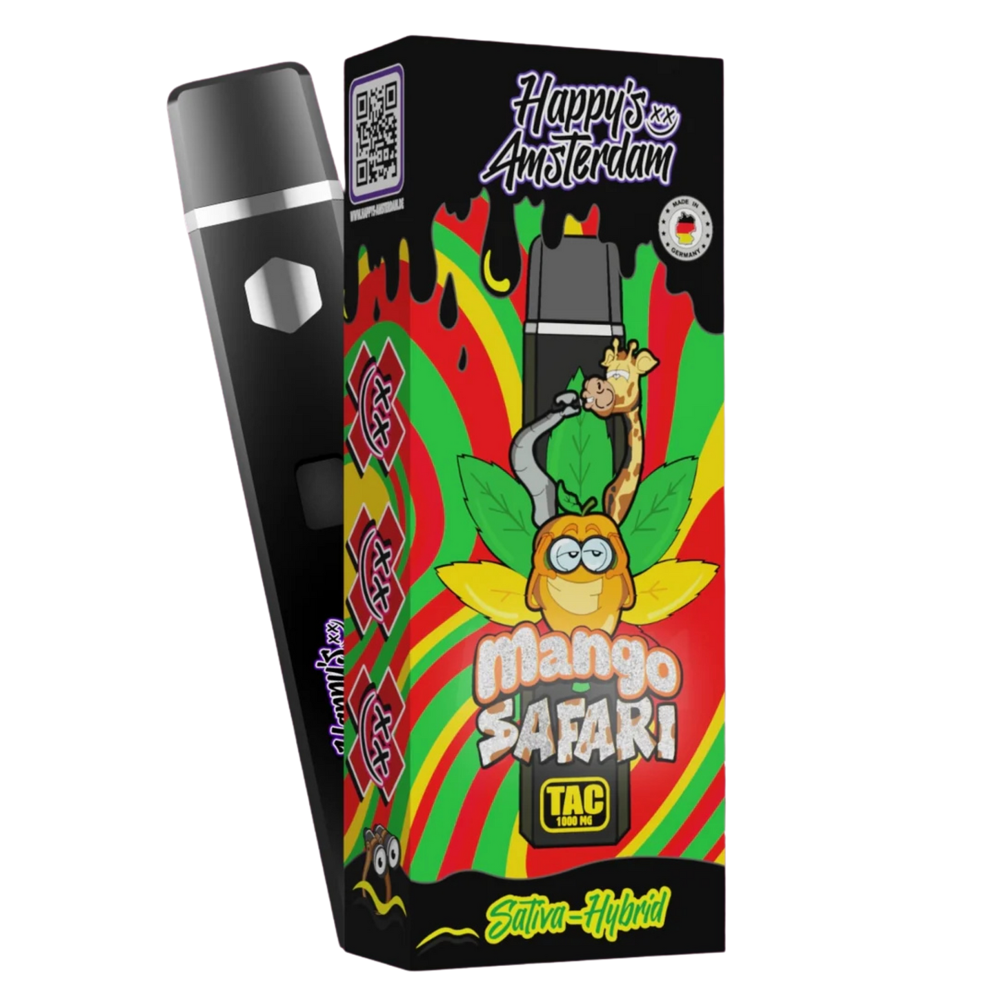 Happys Amsterdam TAC Vape - Mango Safari
