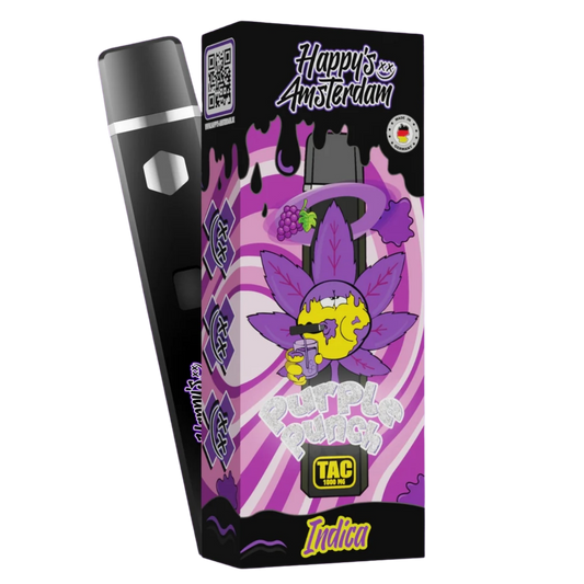 Happys Amsterdam TAC Vape - Purple Punch