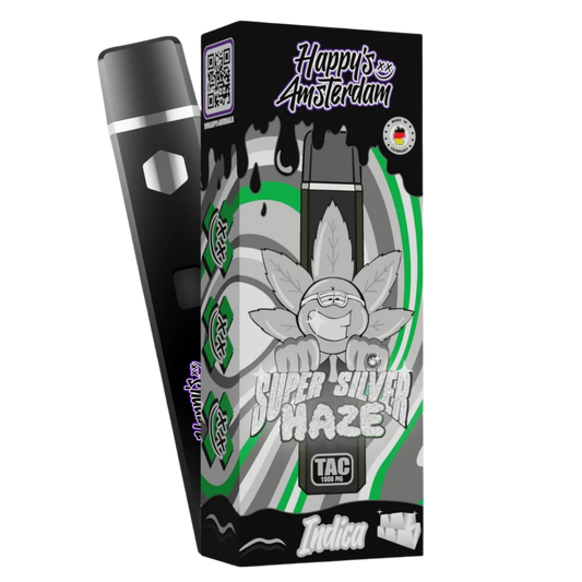 Happys Amsterdam TAC Vape - Super Silver Haze